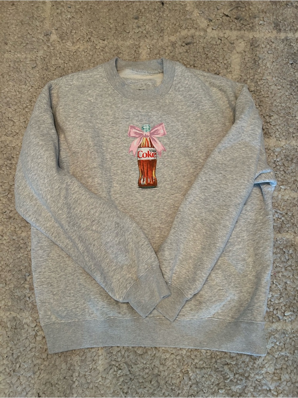 Abercrombie & Fitch Diet Coke Oversized Sweatshirt